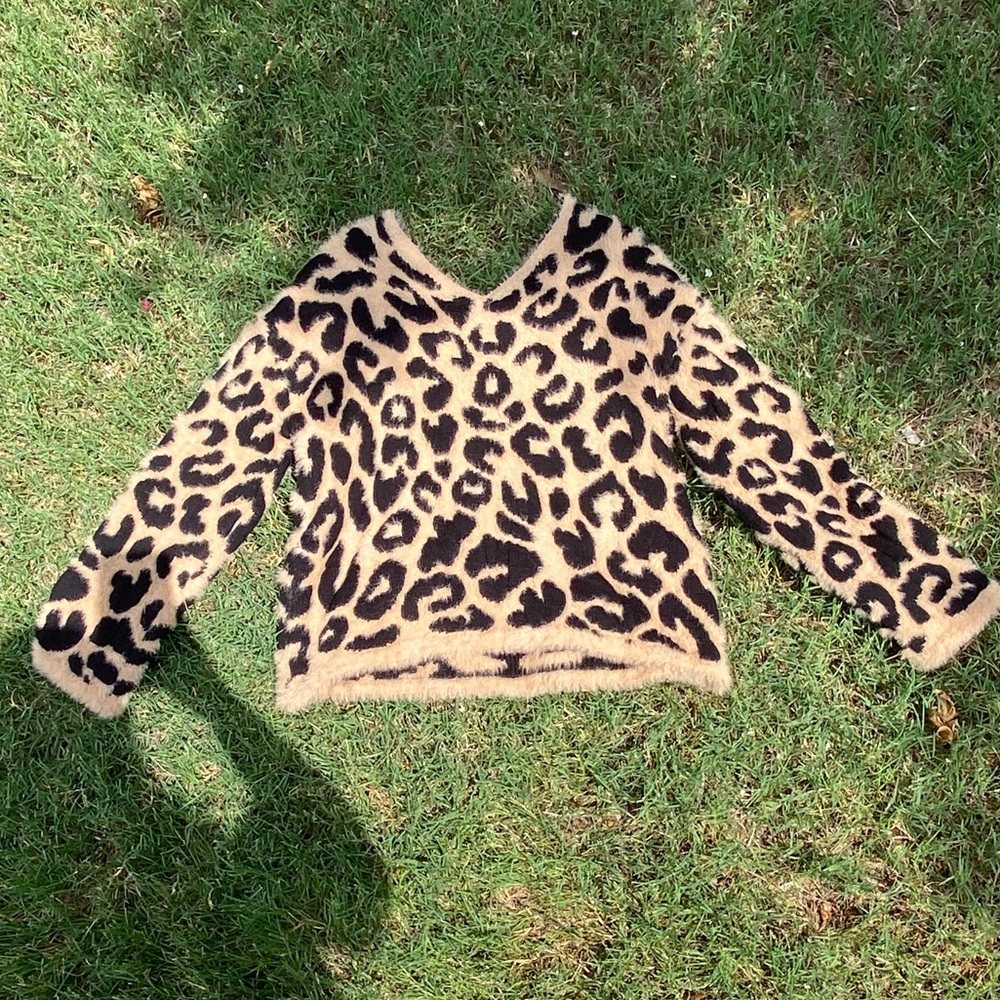 Leopard Sweater from RiffRaff Boutique